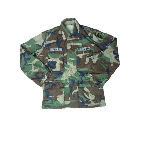 U.S. Army Woodland Camouflage Battle Dress Adult Uniform 82nd Airborne Division - Picture 1 of 14